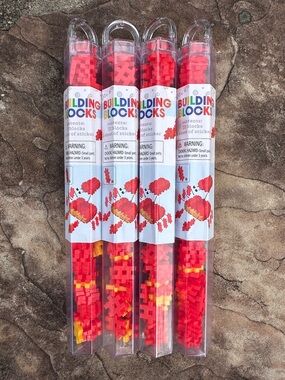 Building Blocks Tube Set - Set of 4